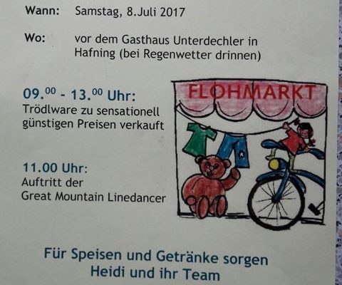 Flohmarkt 2017